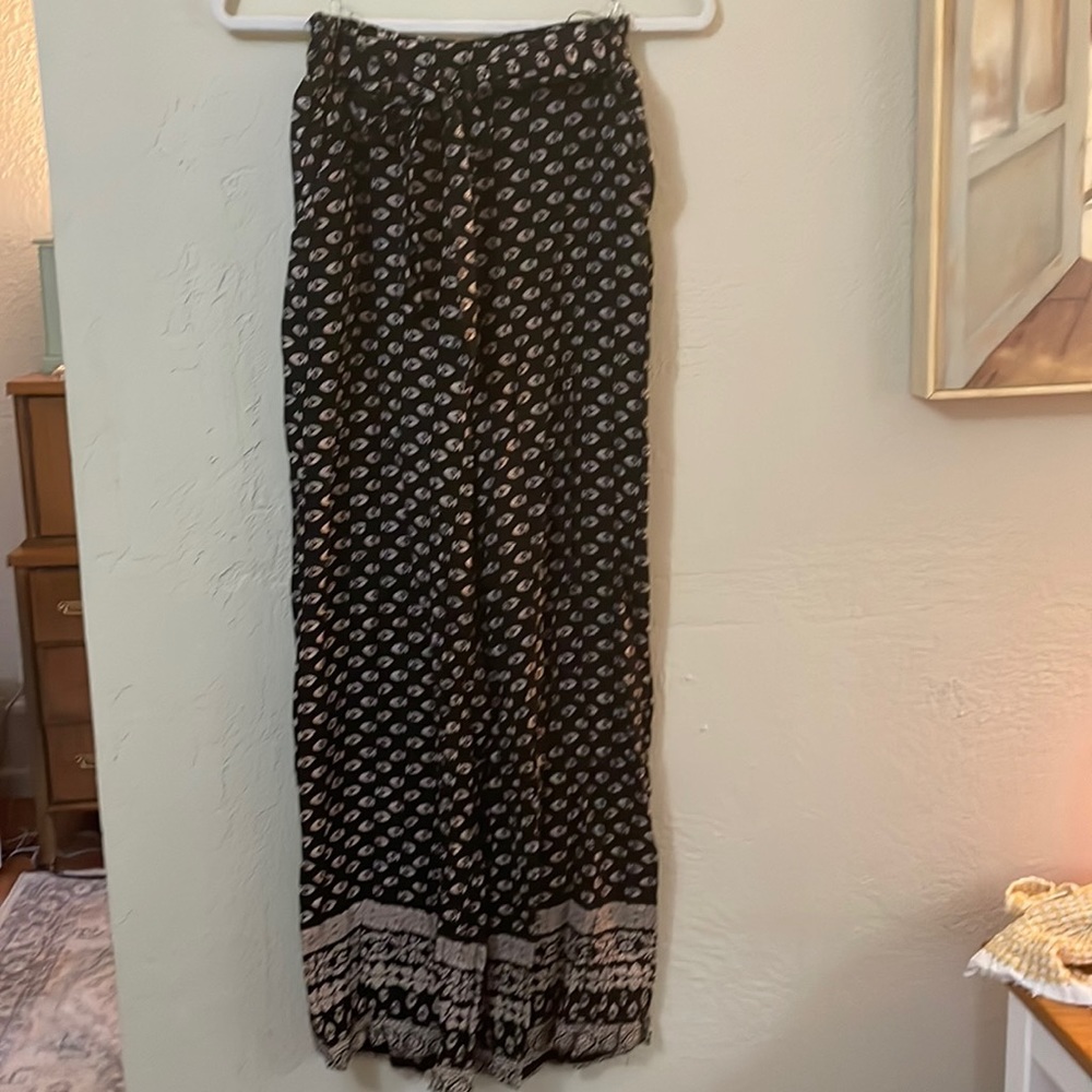 Angie pants with tie in front